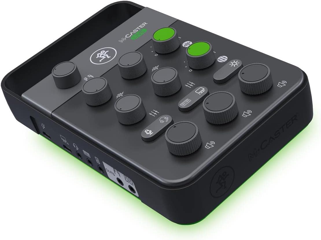 Mackie M-Caster Live Portable Live Streaming Mixer and Recording Interface (Used)