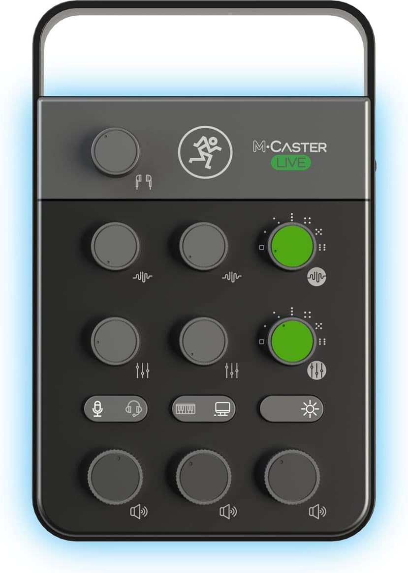 Mackie M-Caster Live Portable Live Streaming Mixer and Recording Interface (Used)