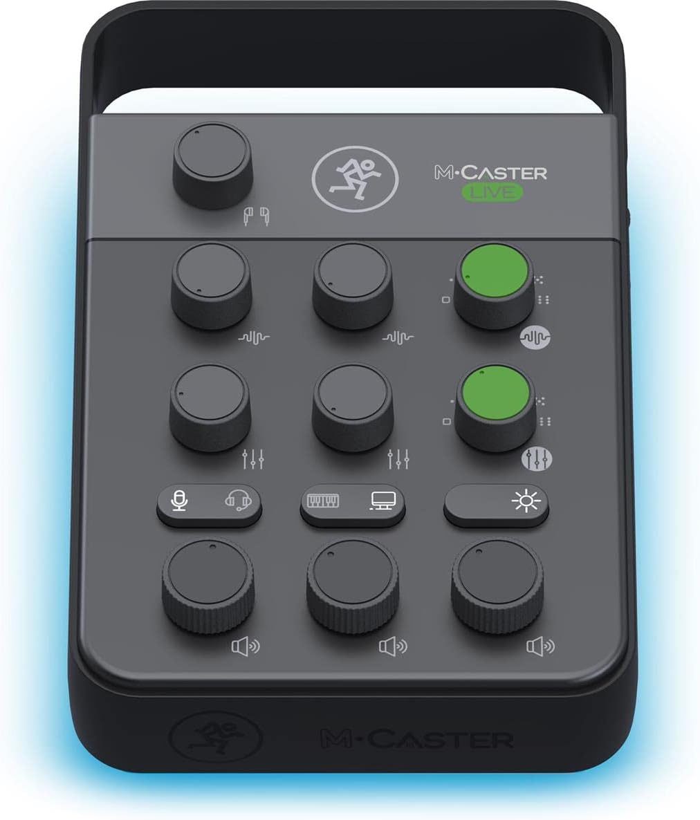 Mackie M-Caster Live Portable Live Streaming Mixer and Recording Interface (Used)