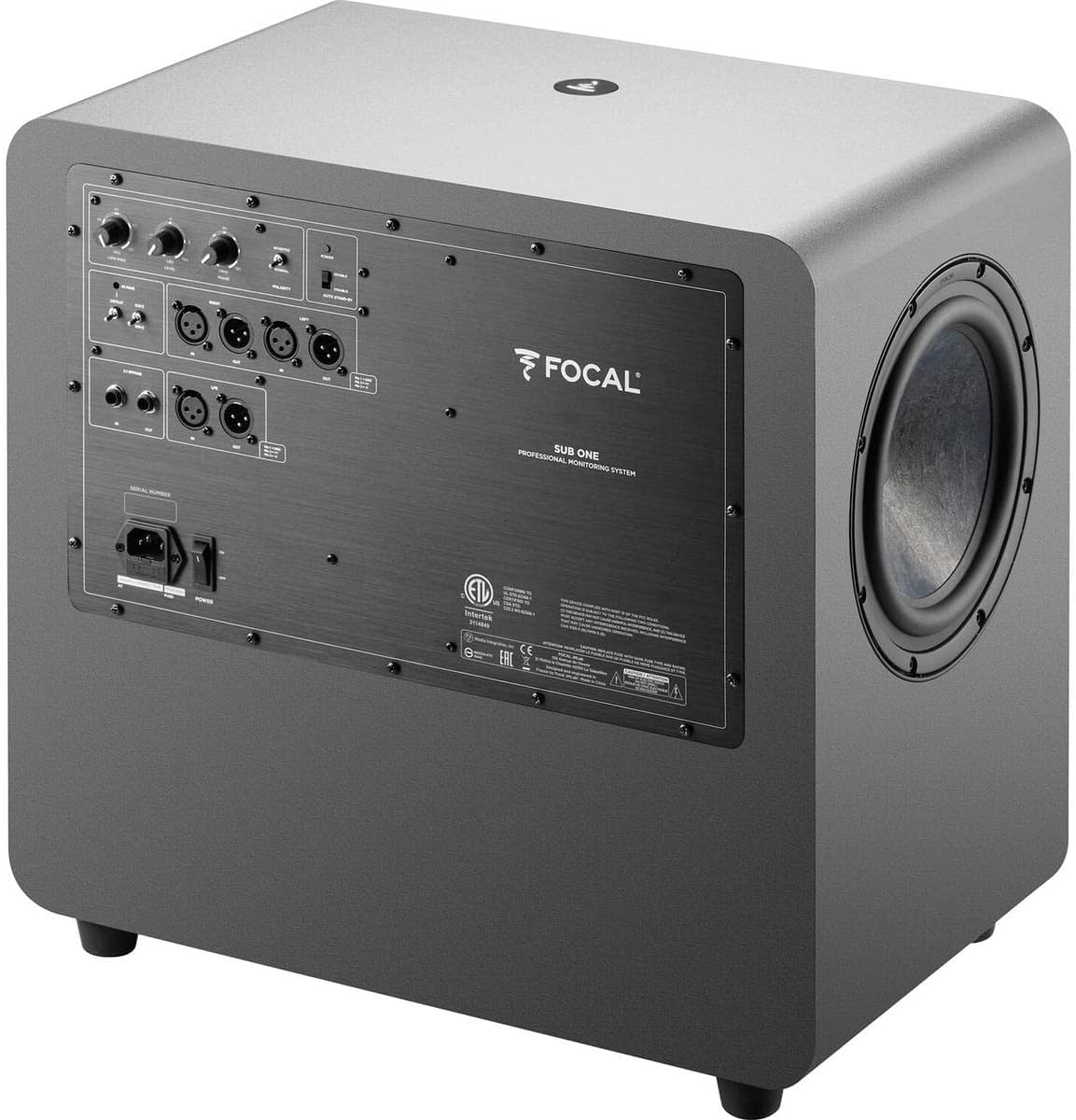 Focal Sub One 8 Inches 200 Watts Active Subwoofer with Bass Control - Black (Used)
