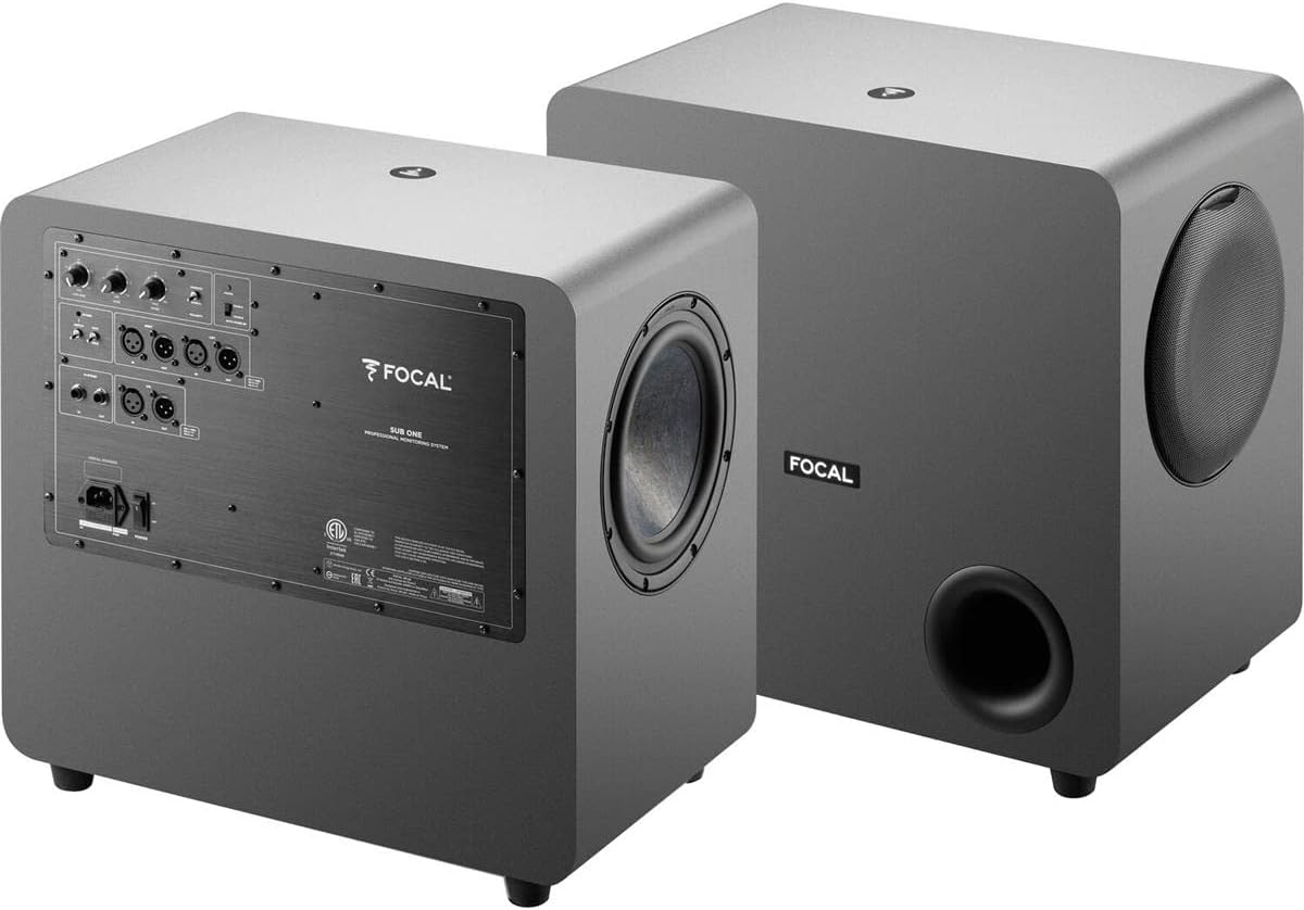 Focal Sub One 8 Inches 200 Watts Active Subwoofer with Bass Control - Black (Used)