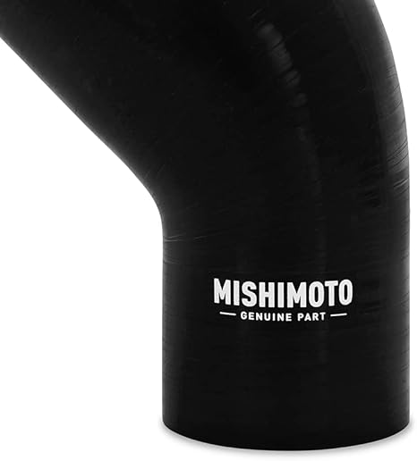Mishimoto MMCP-R45-3040BK 45-Degree Silicone Transition Coupler, 3.00" to 4.00", (New)
