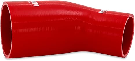 Mishimoto MMCP-R45-22530RD 45° Silicone Transition Coupler, 2.25" to 3", Red (New)