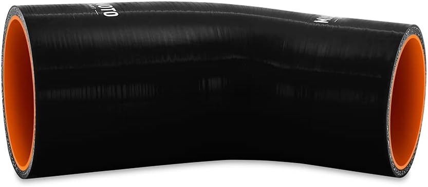 Mishimoto MMCP-R45-20225BK 45° Silicone Transition Coupler, 2" to 2.25" - Black (New)