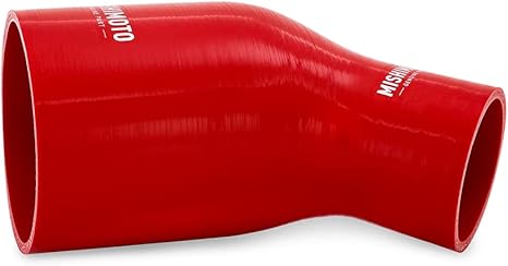 Mishimoto MMCP-R45-2540RD 45° Silicone Transition Coupler, 2.5" to 4" - Red (New)