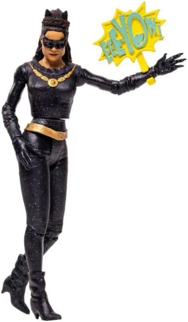 McFarlane Toys Catwoman Season 1 DC Retro 6IN WV4 Batman Action Figure - 1 Pcs (New, Damaged Retail Box)