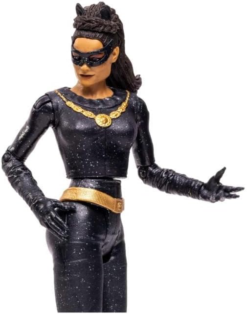 McFarlane Toys Catwoman Season 1 DC Retro 6IN WV4 Batman Action Figure - 1 Pcs (New, Damaged Retail Box)