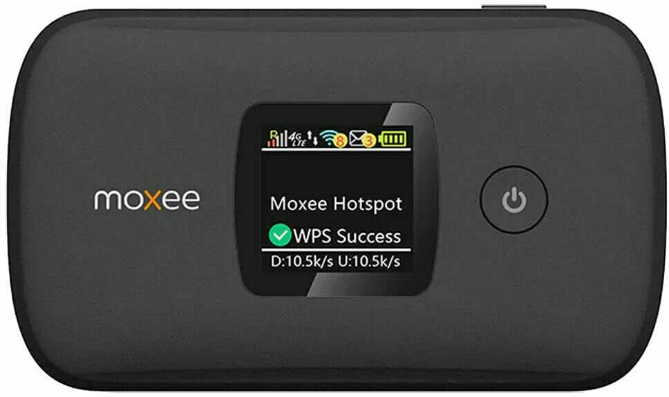 AT&T Prepaid MOXEE K779 4G LTE Dual-Band Mobile Hotspot, 256MB 1200 Mbps, Black (Like New)