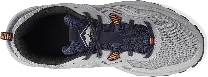 Saucony Men's Excursion Tr16 Hiking Shoe, Rubber Sole, Size 12 - Fossil/Night (Like New)