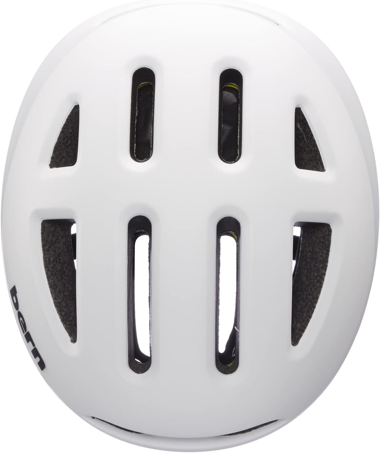 BERN Major Compass Dial-Adjusted Adult Bicycle Helmet, MIPS Matte White, Medium (Used)