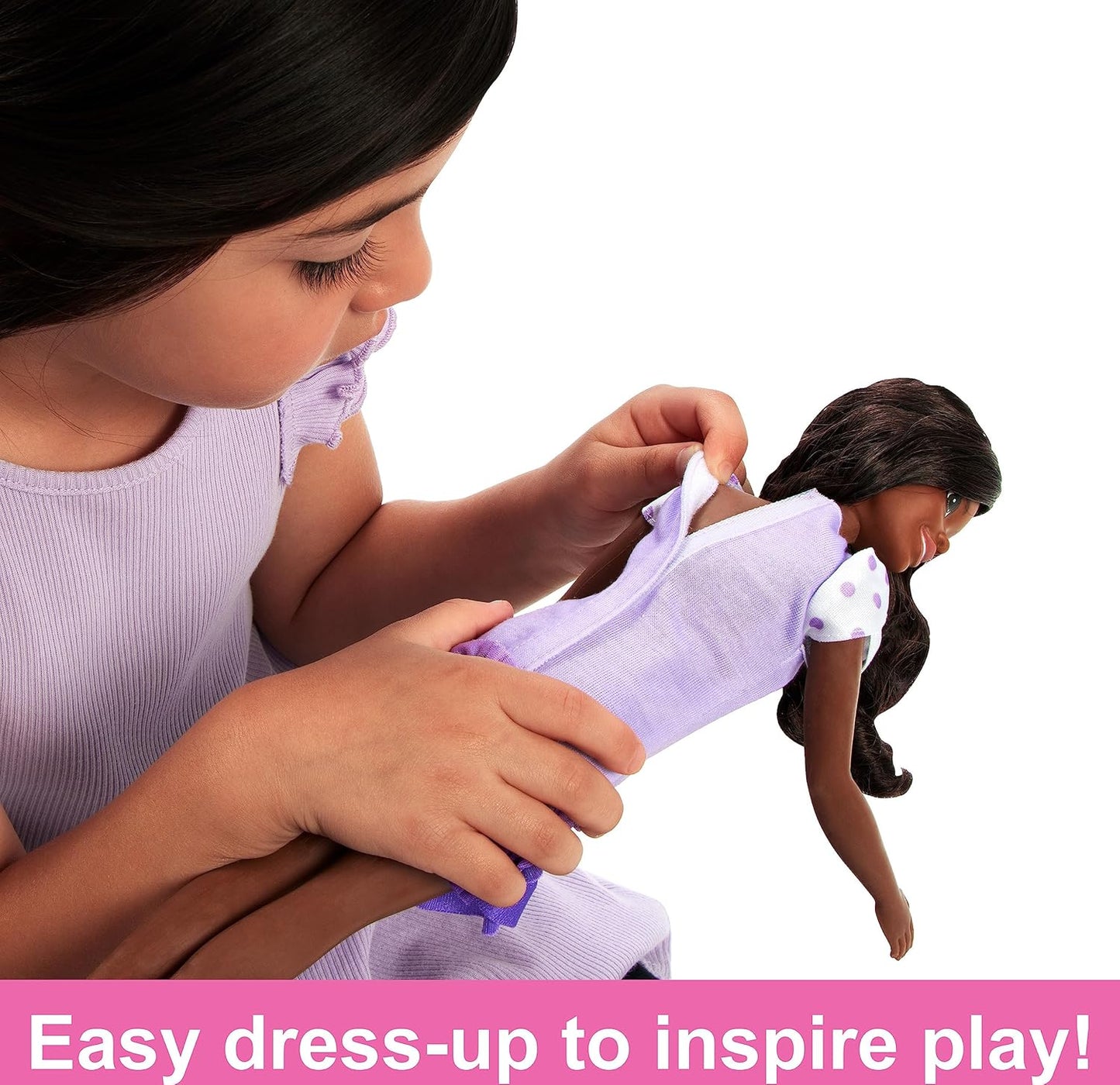 Barbie: My First Preschool Doll with 13.5-inch Soft Posable Body - Multicolor (Like New)