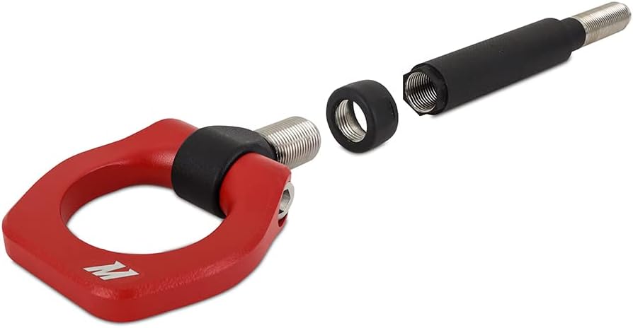 Mishimoto MMTH-BRZ-13RD Racing Tow Hook for Subaru BRZ/Scion FR-S/Toyota 86, Red (Like New)