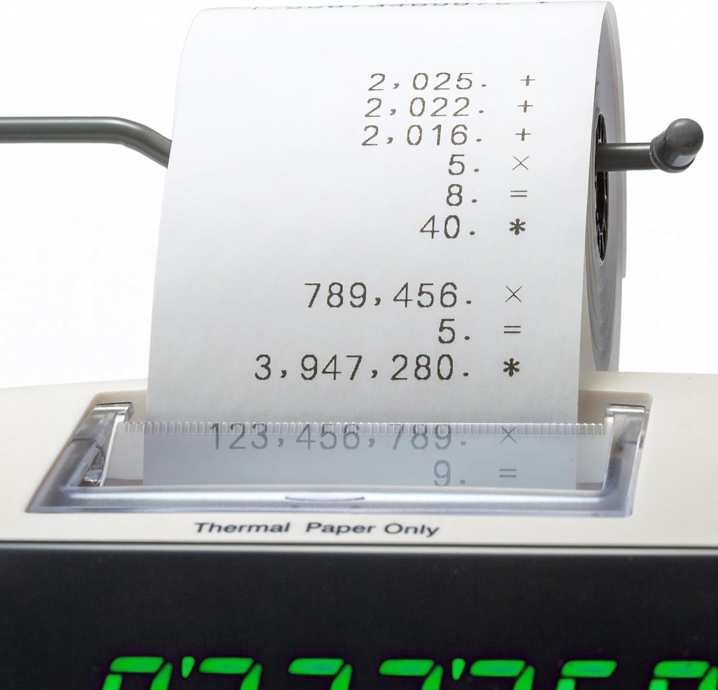 Victor 1226 12-Digit Thermal Printing Calculator,8 LPS Printing Speed, Off-White (Used)