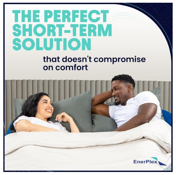 EnerPlex 18" Double Height Portable Air Mattress with Electric Pump - Twin Size (Used)