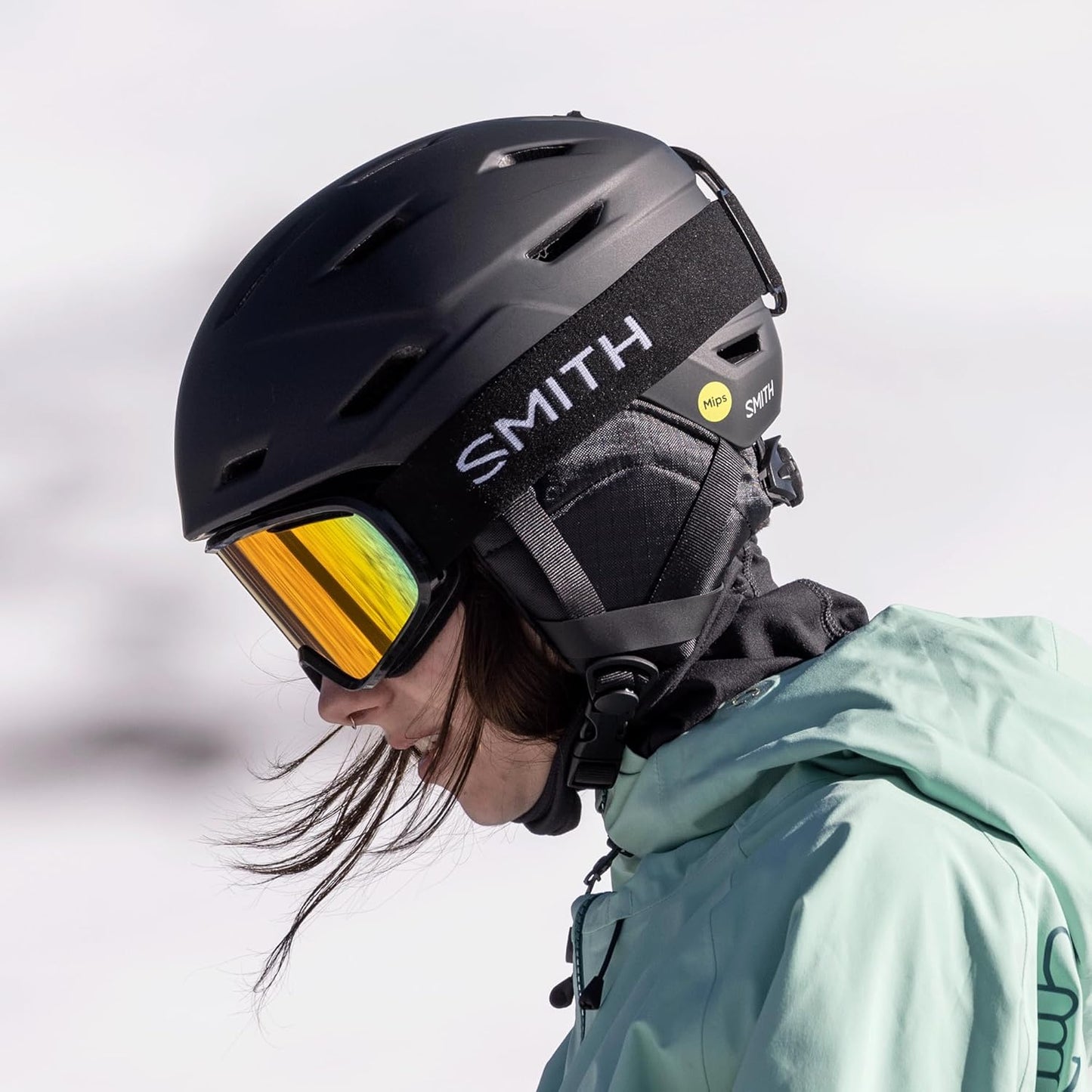 SMITH Vogue Performance Snow Goggles w/ Replaceable Lens for Skiing - Black Rc36 (Like New)