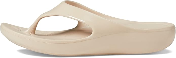 Alegria Women's Ode Recovery Lightweight Thong Sandal, Sand Gloss - Size 7-7.5 M (Like New)