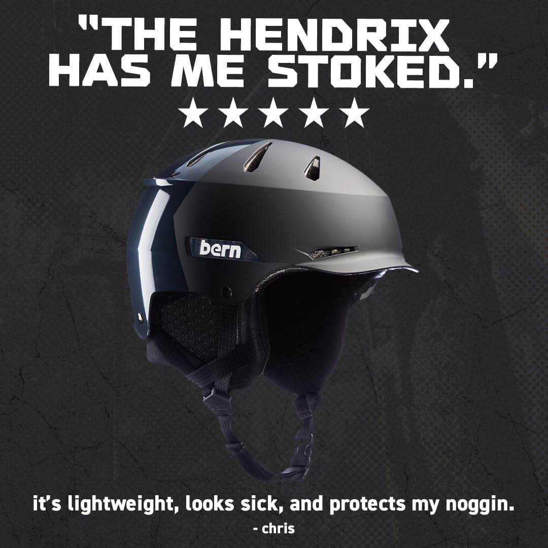 BERN Hendrix MIPS Adult Snowsports Ski & Snowboard Helmet, Anti-Fog Ventilation (Like New, No Retail Box)