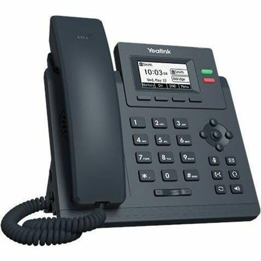 Yealink SIP-T31G IP Phone - Corded - HD Voice Wall Mountable - Classic Gray (Used)