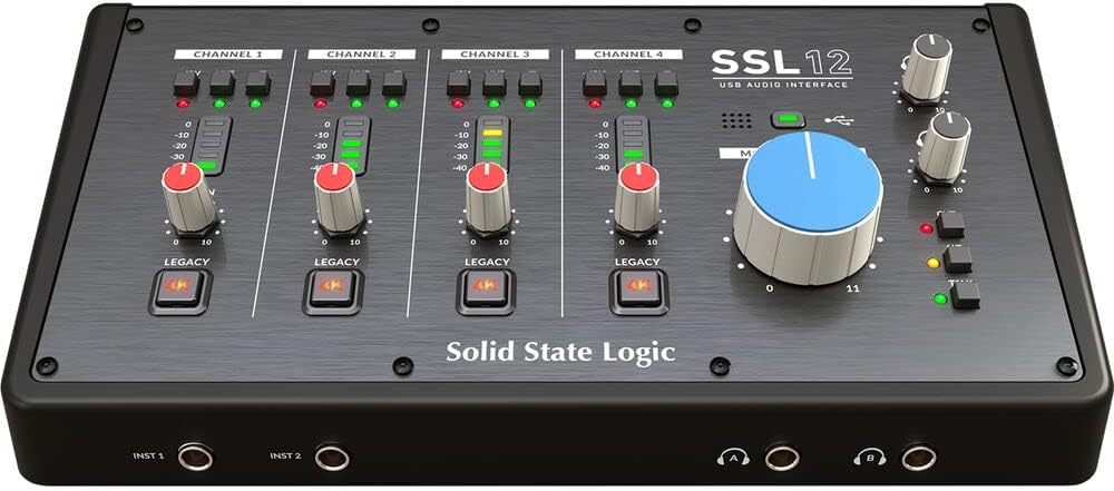 Solid State Logic 14 Channels Audio Interface for Professional Recording/Mixing (Used)