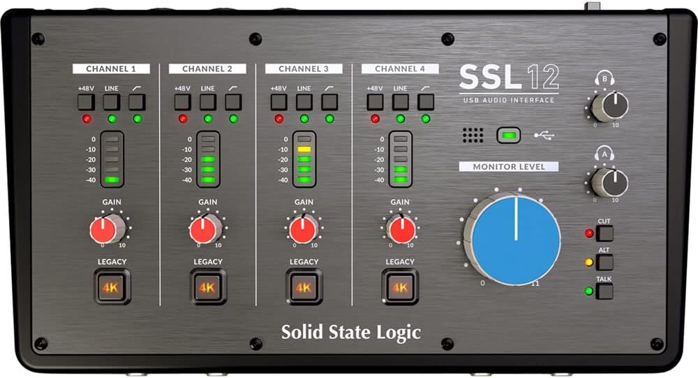 Solid State Logic 14 Channels Audio Interface for Professional Recording/Mixing (Used)