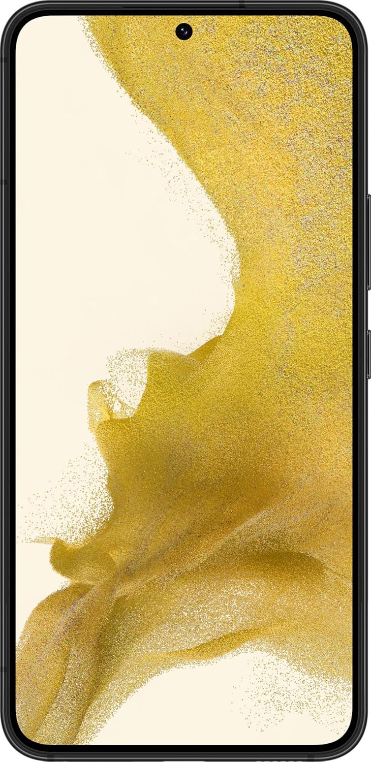 SAMSUNG Galaxy S22 5G 2022 128GB 6.1" AT&T Single SIM Android Smartphone - Black (Used, No Retail Box)