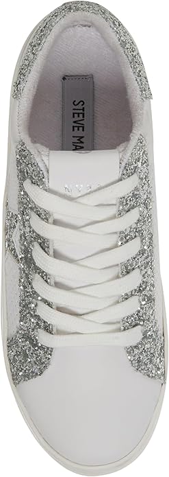 Steve Madden Starling Lightweight Women's Lace-Up Sneaker, Synthetic Rubber Sole (Like New, No Retail Box)