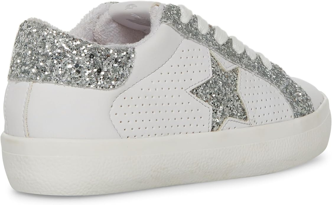 Steve Madden Starling Lightweight Women's Lace-Up Sneaker, Synthetic Rubber Sole (Like New, No Retail Box)