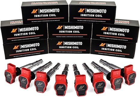 Mishimoto Ignition Coil, Set of 6 for 2006–2008 VW/GTI/TSI/FSI/TFSI, OEM Fit (Like New)