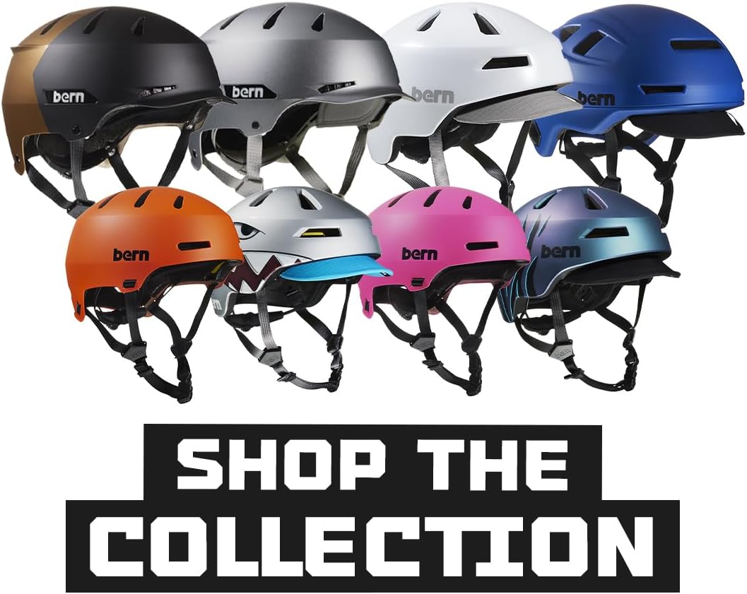 BERN Hendrix MIPS Ventilation Adult Bike Helmet, Small Size - MIPS Matte Black (Like New)