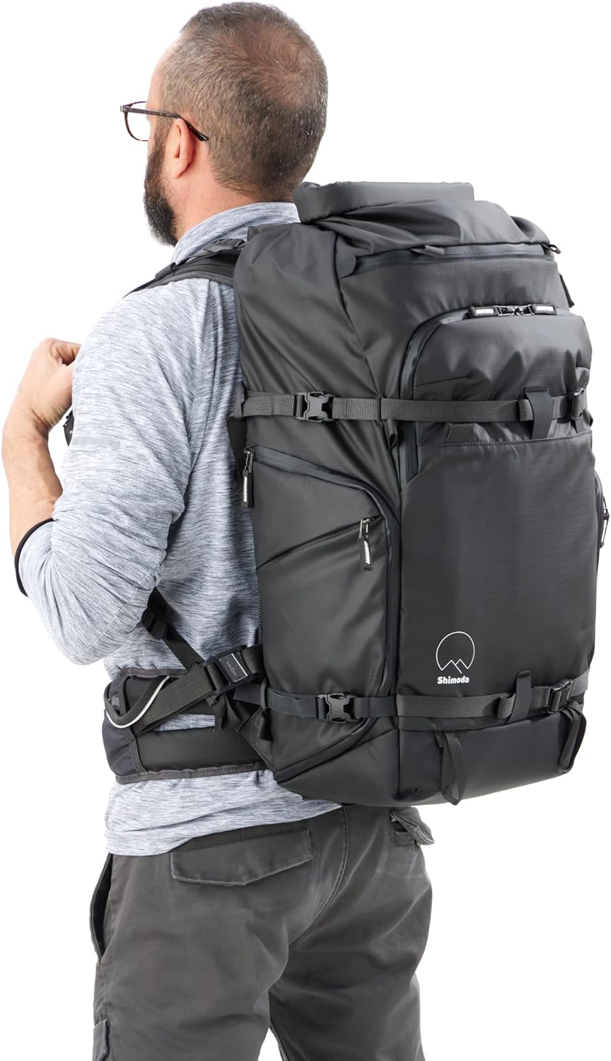 Shimoda Action X40 V2 Water Resistant Camera Backpack w/ M DSLR Core Unit, Black (Like New, No Retail Box)
