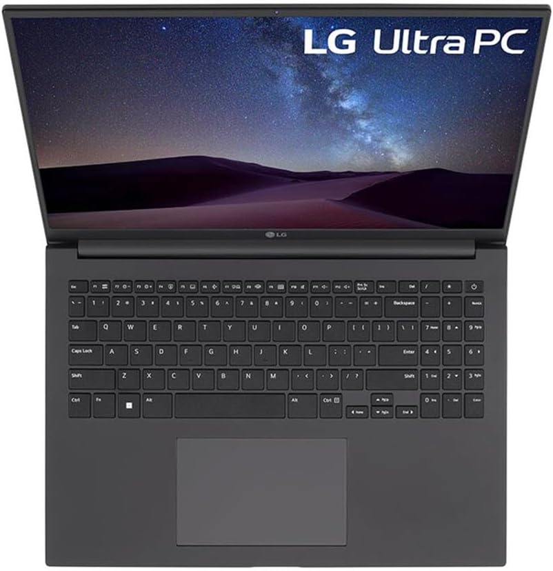 LG Electronics 2023 512GB+16GB Fingerprint 16" LED Ultranotebook, RYZEN5 - Black (Like New, No Retail Box)