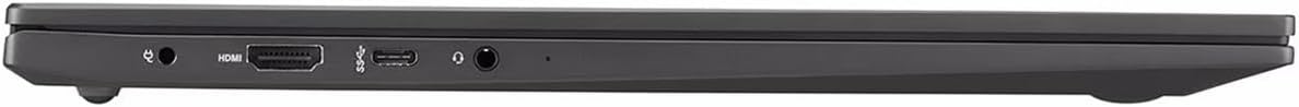 LG Electronics 2023 512GB+16GB Fingerprint 16" LED Ultranotebook, RYZEN5 - Black (Like New, No Retail Box)