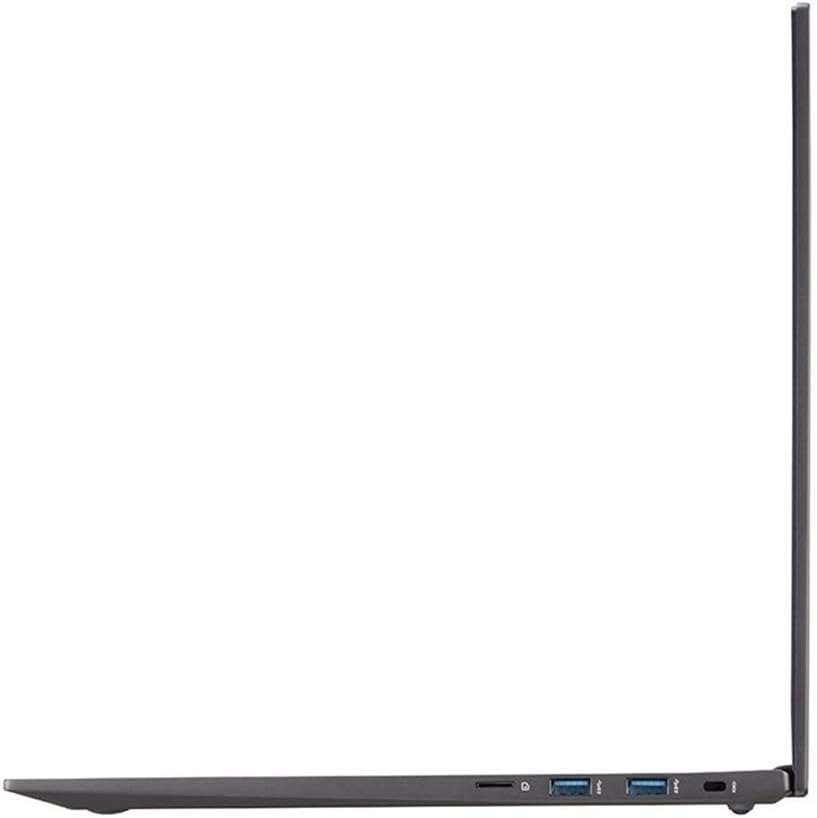 LG Electronics 2023 512GB+16GB Fingerprint 16" LED Ultranotebook, RYZEN5 - Black (Like New, No Retail Box)