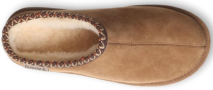 BEARPAW Martis Comfortable Indoor & Outdoor Slipper for Womens, Rubber Sole (Used)