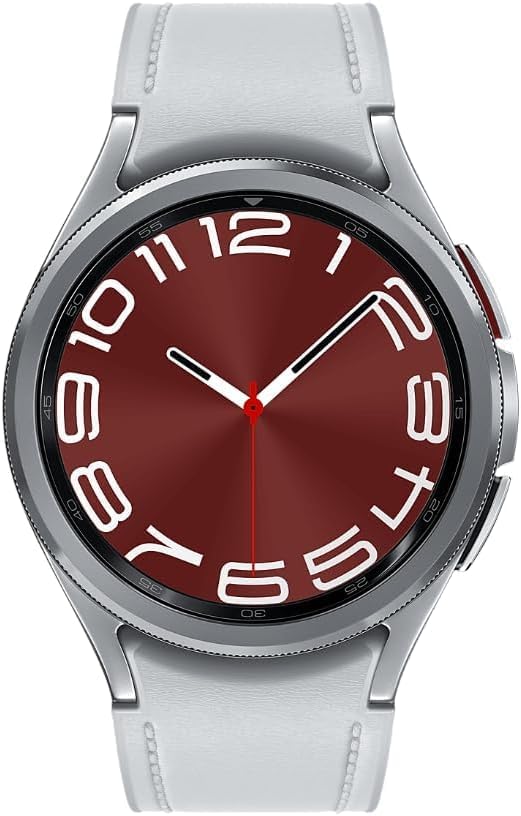 SAMSUNG Galaxy SM-R950 Classic Bluetooth Smartwatch w/ Fitness Tracker - Silver (Like New)