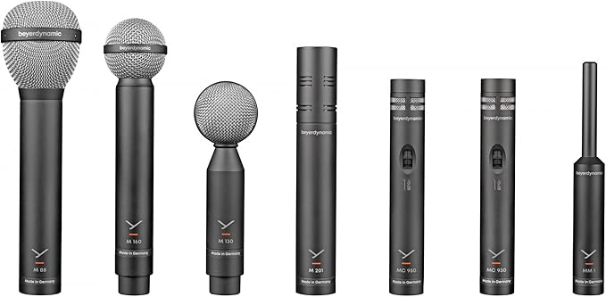 Beyerdynamic M 160 Double Ribbon & Hypercardioid Microphone for Voice Recording (Like New)
