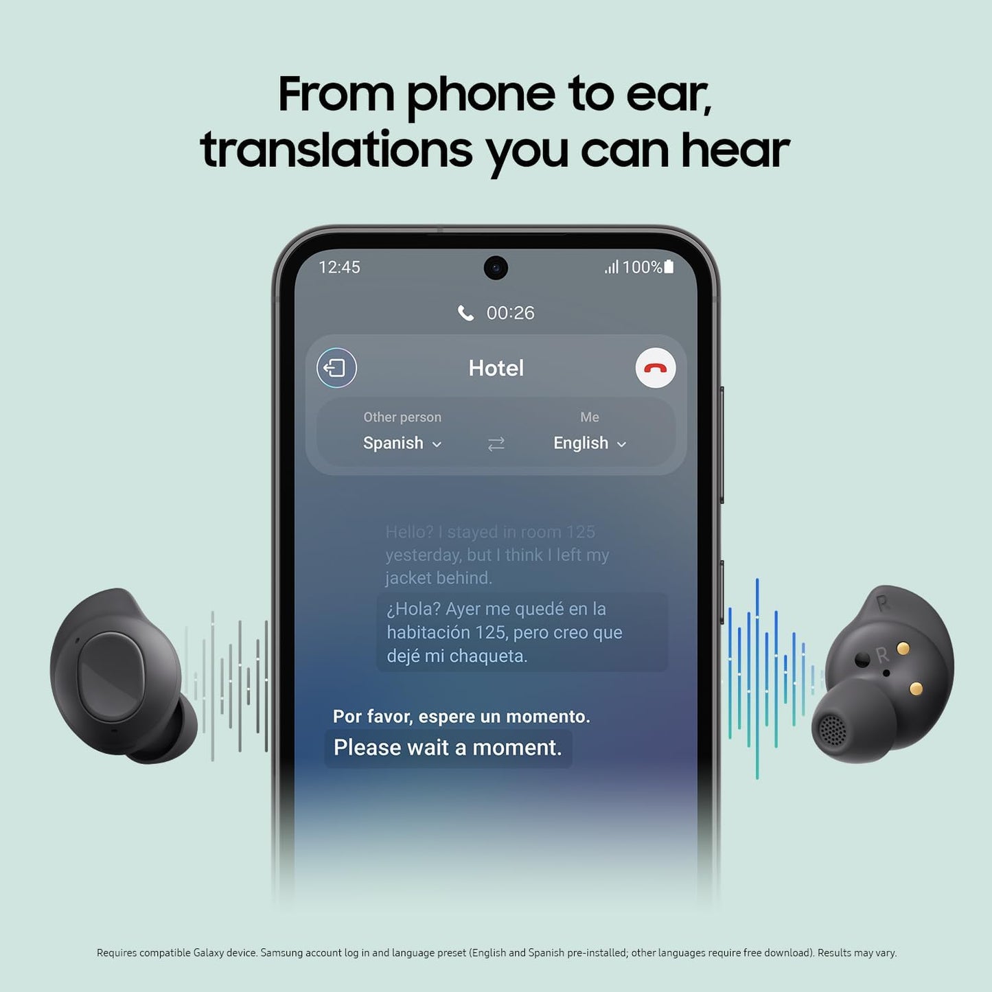 Samsung Galaxy Buds FE True Wireless In Ear Earbuds with Voice Assistant, White (New)