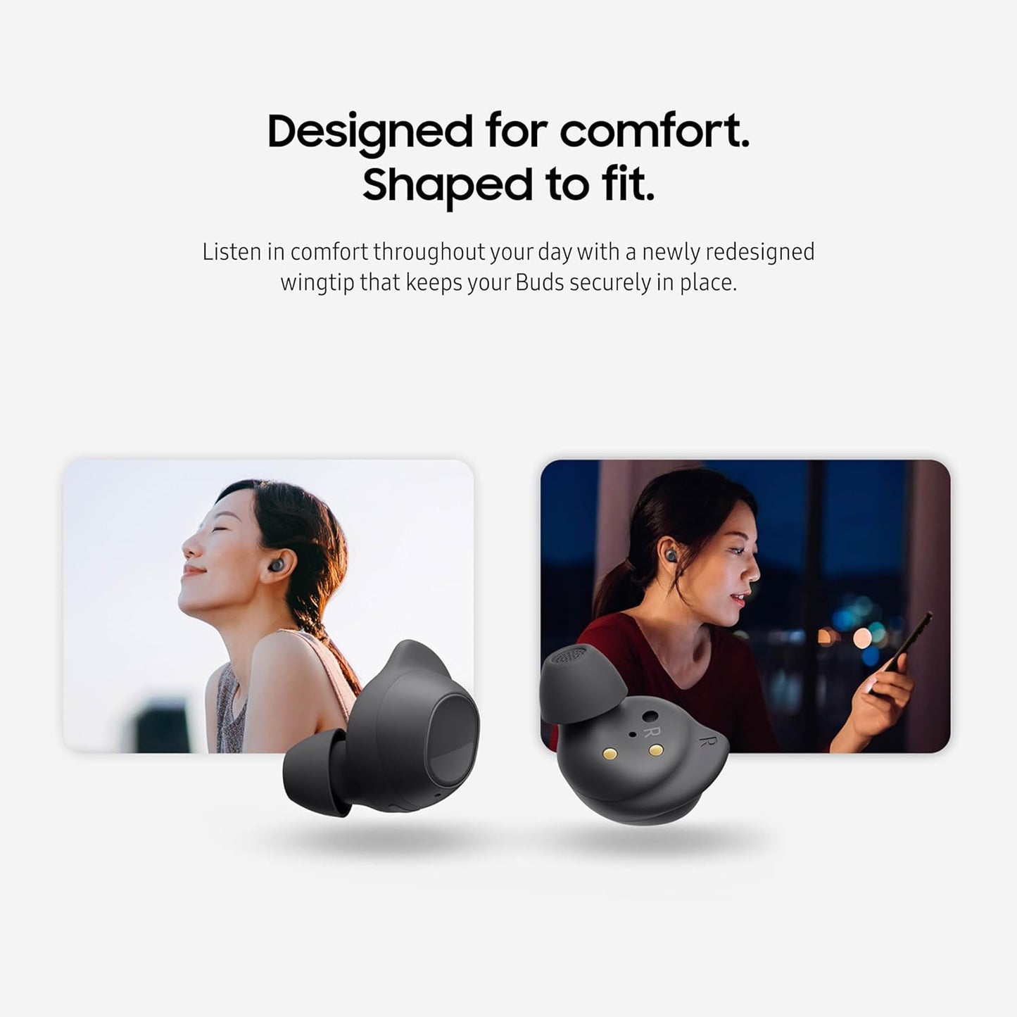Samsung Galaxy Buds FE True Wireless Earbuds, Graphite (Used)