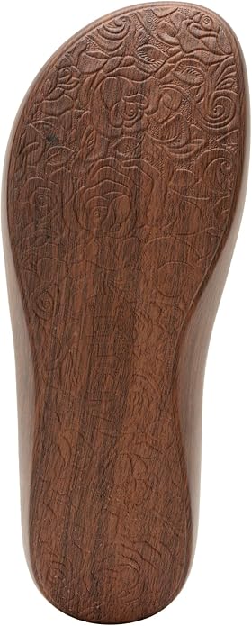 Alegria by PG Lite Bailee Womens Comfortable Leather Sandal, Polyurethane Sole (Like New, No Retail Box)