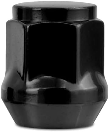 Mishimoto Steel Lug Nuts with Acorn/Taper Seats for Vehicles, 24pc Set, Black (Like New)