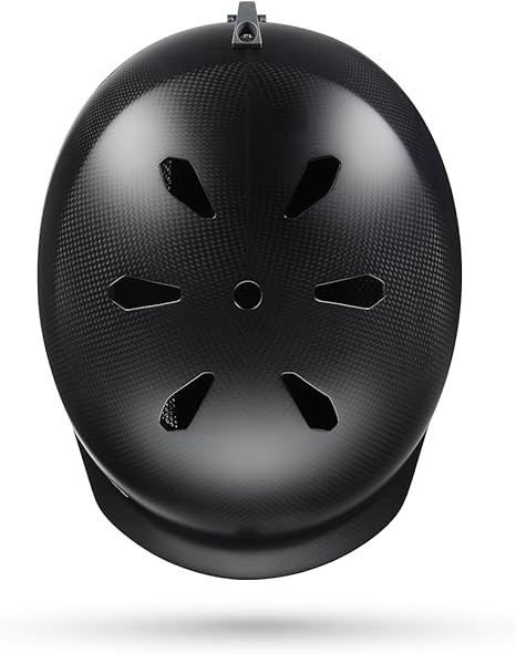 Bern Watts Carbon Unisex Adult Ski & Snowsports Helmet, Semi-Gloss Black, Large (Like New, Damaged Retail Box)