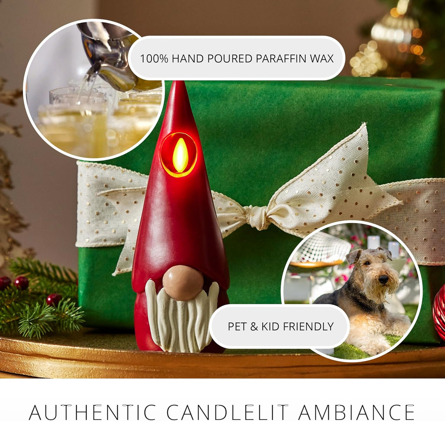 Luminara Flameless Battery Operated Indoor LED Candle for Decoration - 6 Watts (Used)