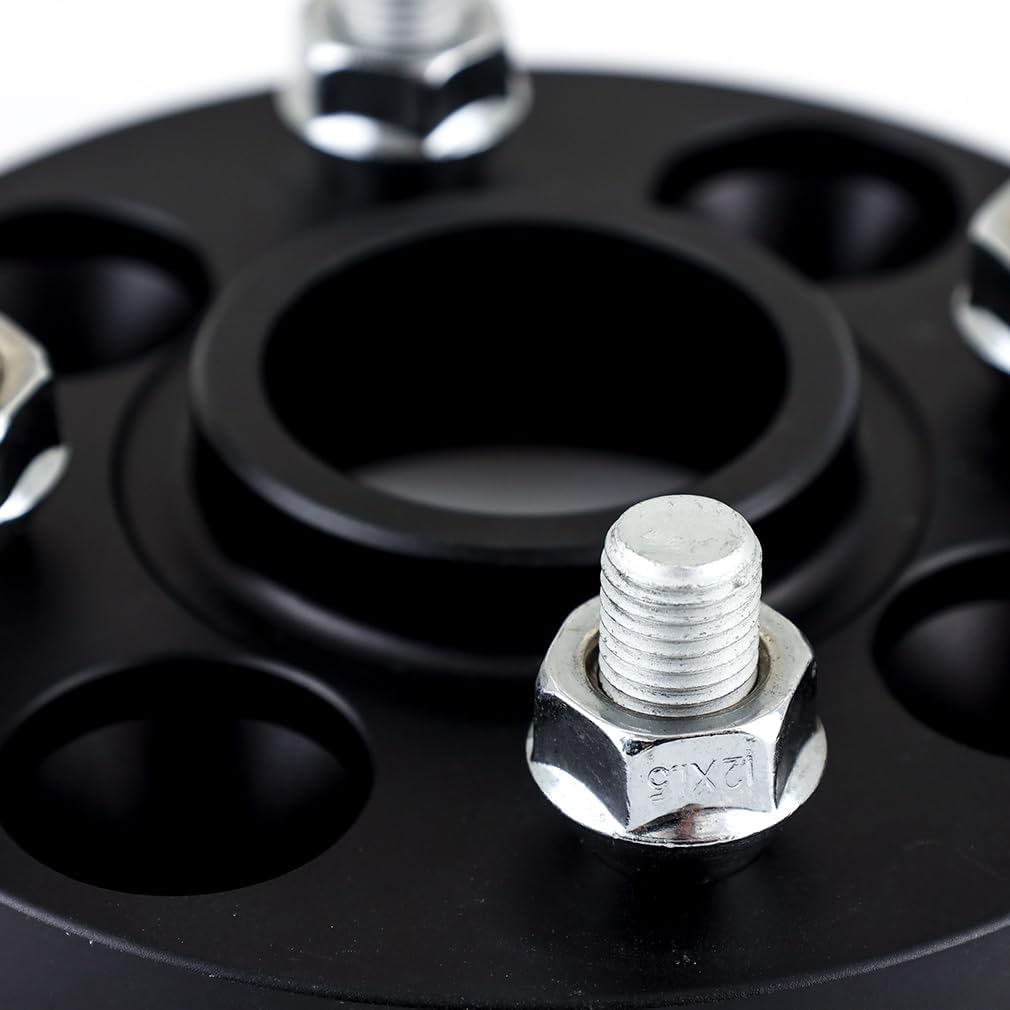 Mishimoto MMWS-011-150BK 15mm Thick Wheel Spacers, 1980-2005 Honda Civic, Black (Like New)