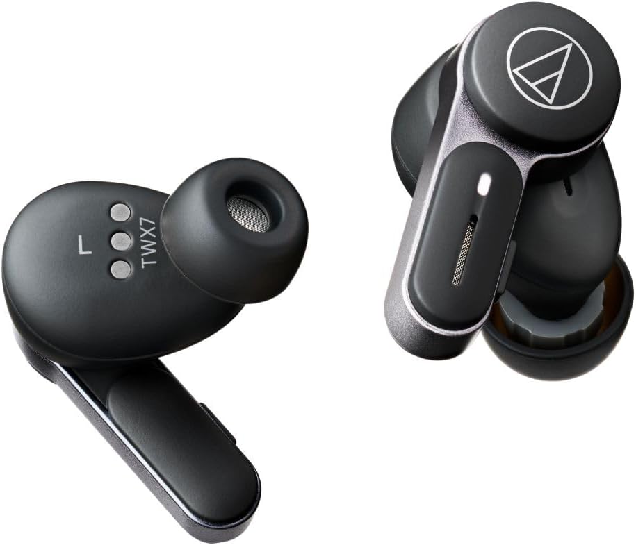 Audio-Technica ATH-TWX7BK Wireless Earbuds with Active Noise Cancellation (Used)