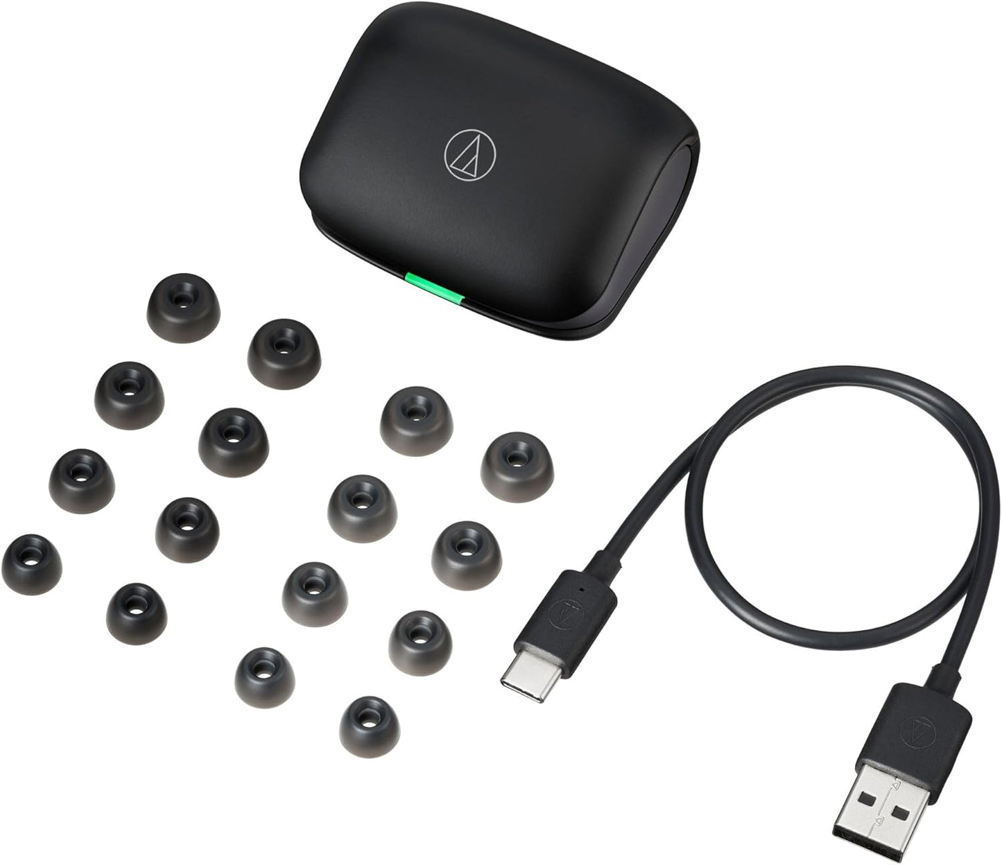 Audio-Technica ATH-TWX7BK Wireless Earbuds with Active Noise Cancellation (Used)