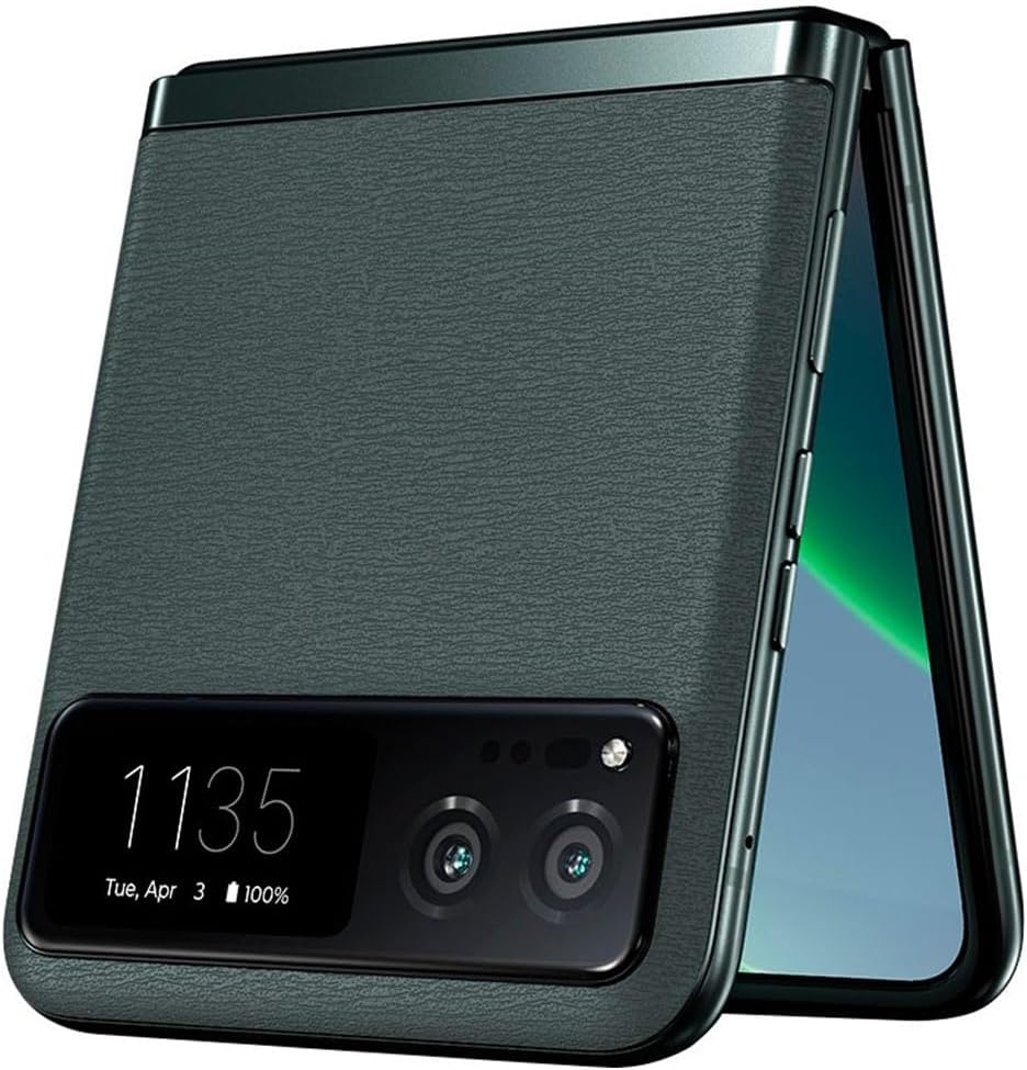 Motorola Moto Razr 5G 2023 128GB+8GB 6.9" AT&T Foldable Smartphone, Sage Green (Used)