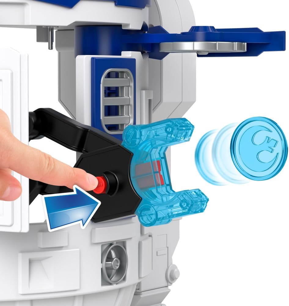 Fisher-Price Imaginext 17.5" Star Wars R2-D2 Toy with C-3PO Key Lights & Sounds (Like New)