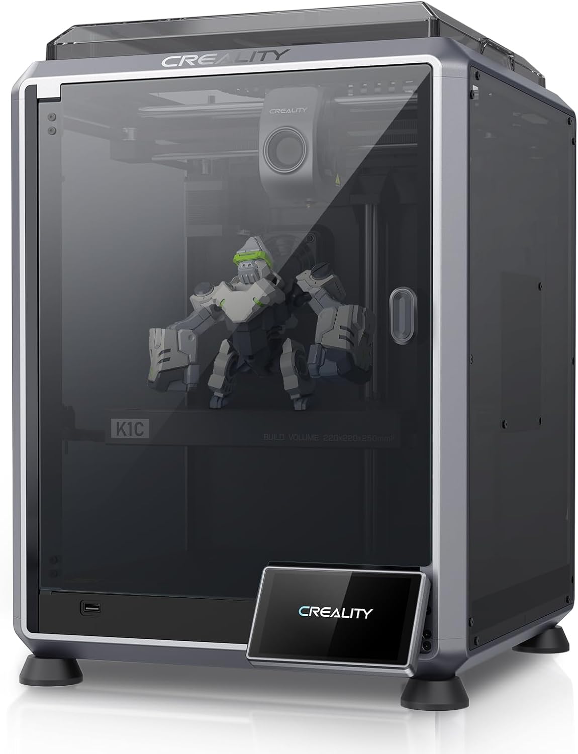 Creality 3D K1C CoreXY High-Speed 3D Printer with AI Camera and Auto Calibration (Used)