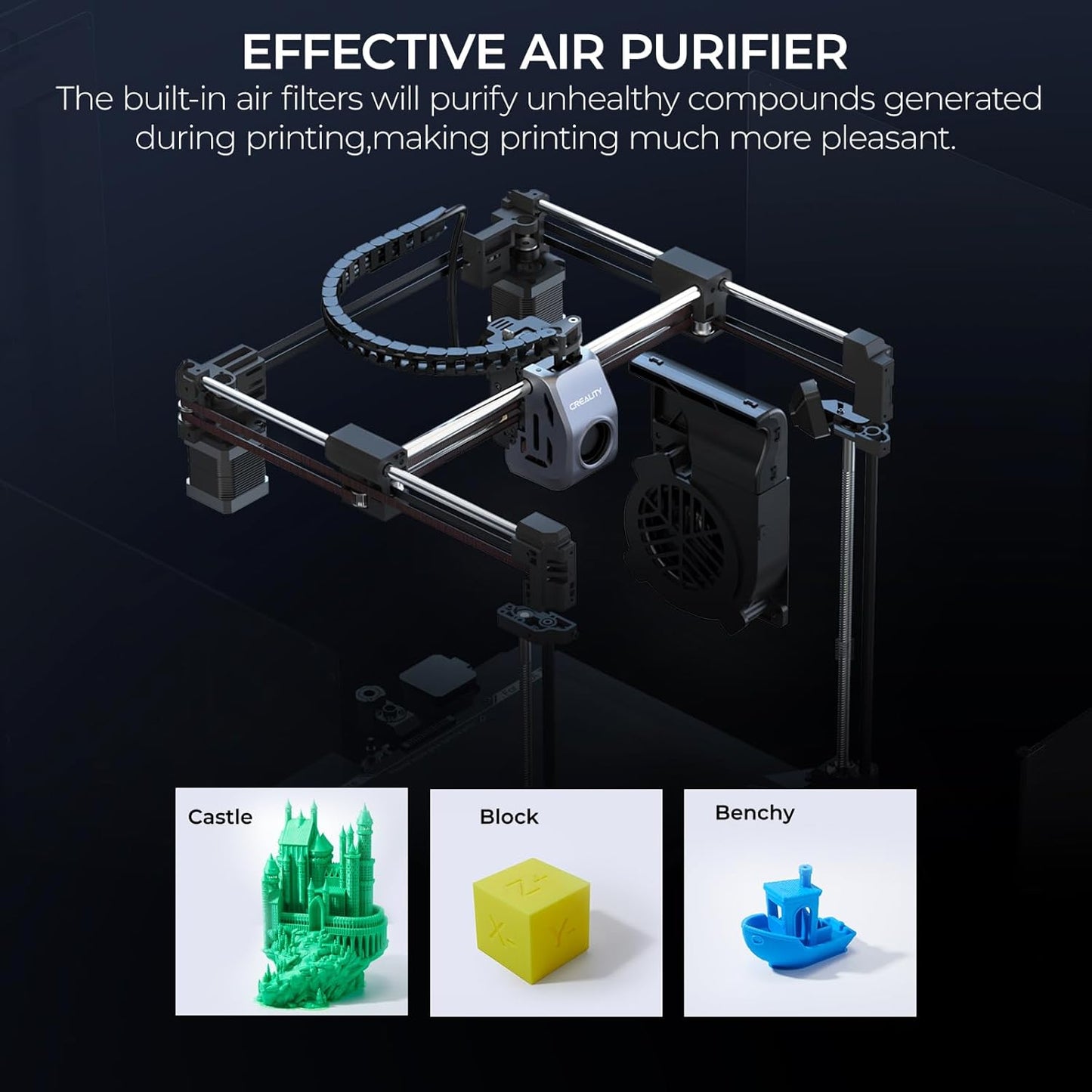 Creality 3D K1C CoreXY High-Speed 3D Printer with AI Camera and Auto Calibration (Used)