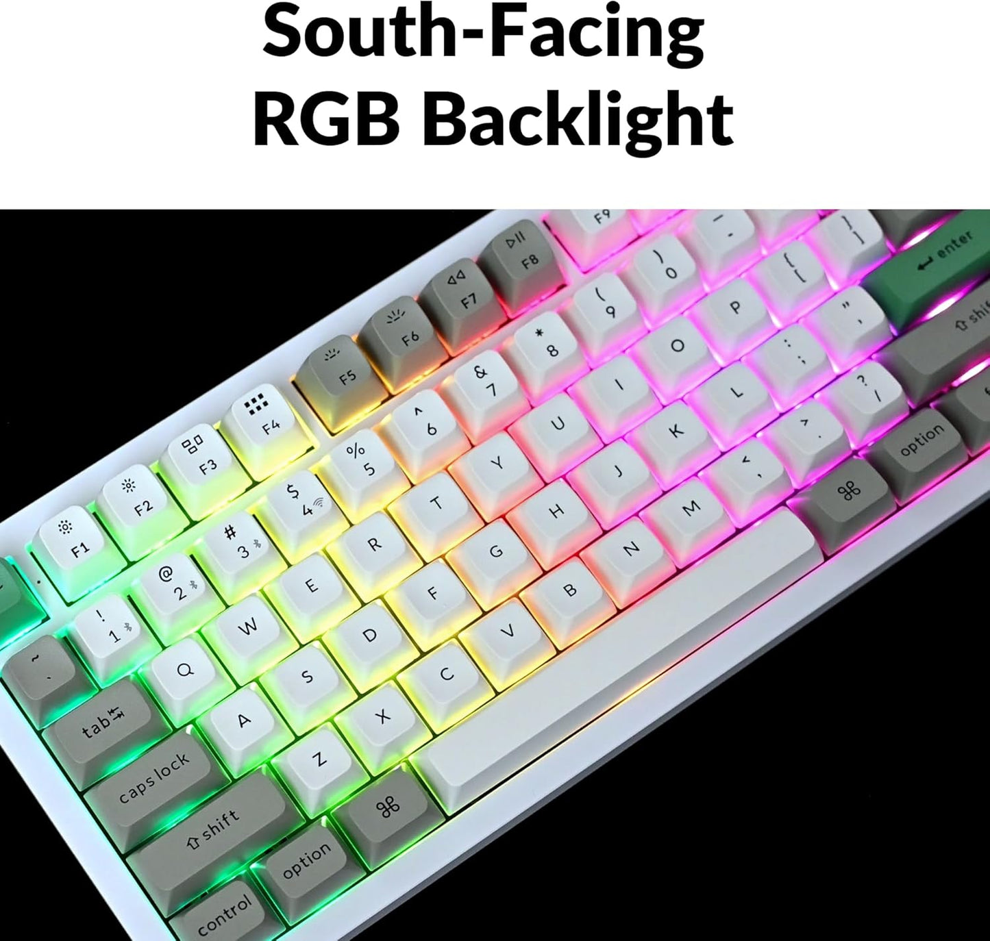 Keychron Q1 Max RGB 87 Keys Wireless Mechanical Gaming Keyboard for Window/Linux (Used)